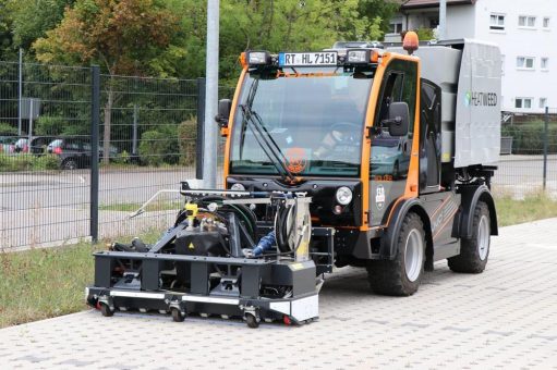 Holder Geräteträger mit Heatweed Wildkrautbekämpfung