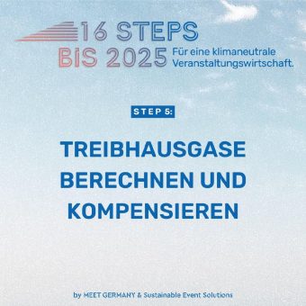 Step 5 – Treibhausgase berechnen und kompensieren