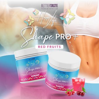 BETTERTASTE präsentiert Shape PRO+ – das Next-Level-Trainings-Supplement der neuesten Generation