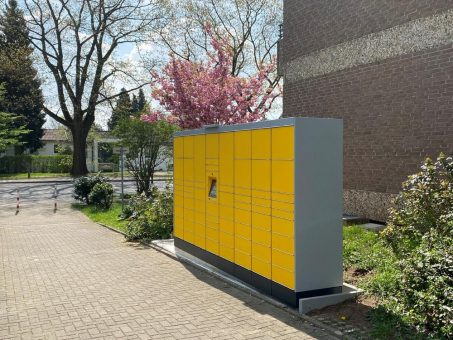 Erste Packstation in GEBAG-Quartier aufgestellt