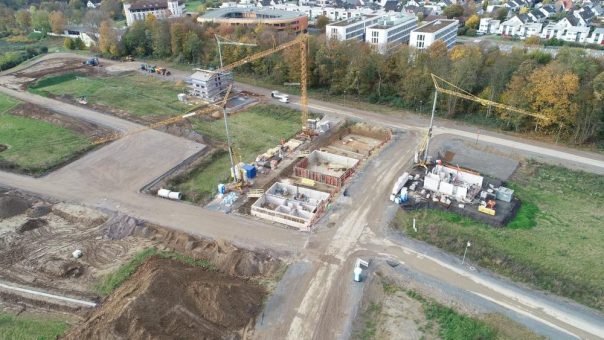 Am alten Angerbach: Start weiterer Hochbaumaßnahmen