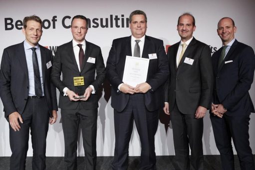 Best of Consulting: HÖVELER HOLZMANN CONSULTING belegt 1. Platz in der Kategorie Supply Chain Management