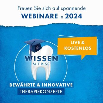 Das sehr erfolgreiche Webinar-Konzept von Kettenbach Dental wird auch in 2024 fortgesetzt