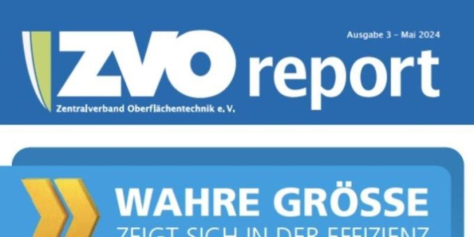 ZVOreport: Ausgabe 3 – Mai 2024 online erschienen