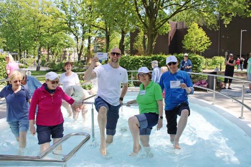 Kneipp-Becken offiziell eröffnet