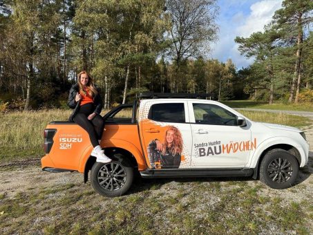 ISUZU und SDH gewinnen Sandra Hunke als Markenbotschafterin im Handwerk