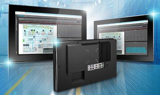 PPC-415W/421W – Lüfterlose Panel-PCs für die Industrie mit Intel Core-Prozessoren der 13. Generation