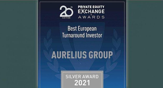 AURELIUS Gruppe gewinnt „2021 Best European Turnaround Investor“ Silber-Award