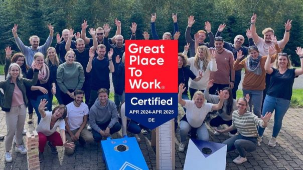 Wir sind offiziell als „Great Place to Work®“ zertifiziert!