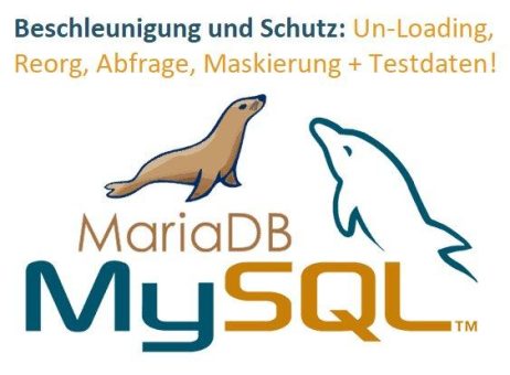 ❌ MariaDB und MySQL ❌ Nahtlose Performance Beschleunigung und sensible Daten DSGVO-konform schützen ❗