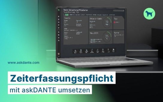 Zeiterfassungspflicht mit HR-Software askDANTE umsetzen