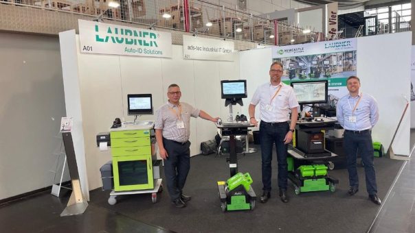 Logistics & Distribution in Dortmund: Besuchen Sie die Andreas Laubner GmbH und ADS-TEC Industrial IT am Messestand A01 in Halle 4