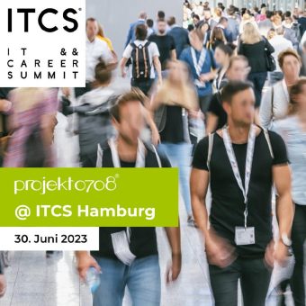 projekt0708 als Aussteller unter 2.000 IT-Interessierten auf dem ITCS in Hamburg