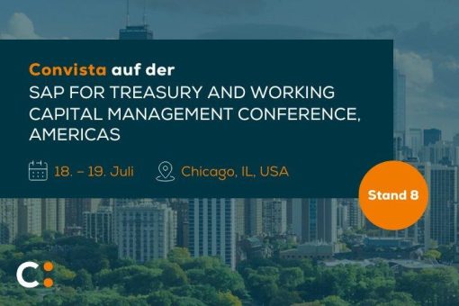 Convista bei der SAP for Treasury and Working Capital Management Conference Americas