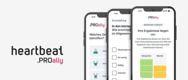 PROally Arthro: Heartbeat Medical und CSS lancieren digitales Arthrose-Programm