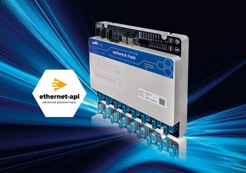 Softing Industrial präsentiert Ethernet-APL Field Switch auf der ACHEMA 2024