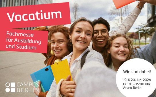 Vocatium Berlin 2024 – Campus Berufsbildung mit dabei