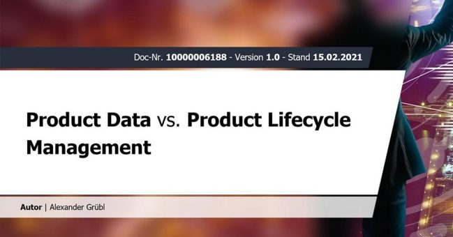 Product Data vs. Product Lifecycle Management