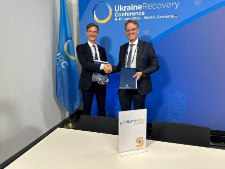 GOLDBECK SOLAR Investment stärkt Engagement in der Ukraine und gründet GOLDBECK SOLAR Investment Ukraine