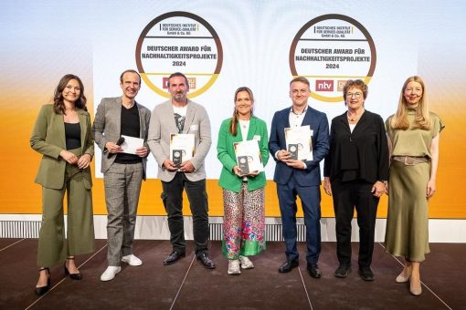 Austauschorganisation Experiment erhält den Deutschen Award für Nachhaltigkeitsprojekte 2024