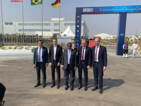 GROB opens its sixth production plant in India to strengthen its presence on the subcontinent