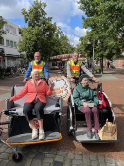 Den sanften Fahrtwind im Gesicht