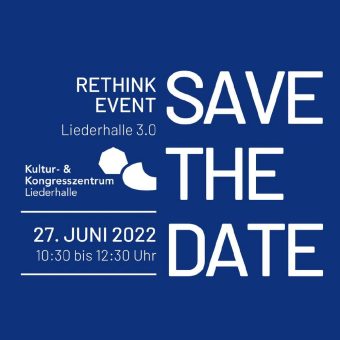 Premiere digitaler Zwilling des Kultur- und Kongresszentrum Liederhalle Rethink Event – Liederhalle 3.0