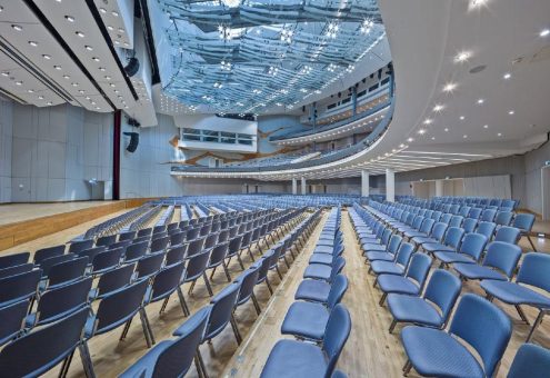 Neuer Glanz und moderne Technik für den Kongressbereich in der Liederhalle