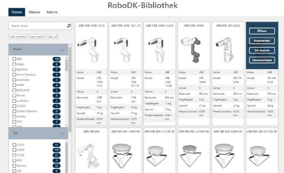 RoboDK – innovative offline Roboterprogrammierung und Interoperabilität mit CAD/CAM Systemen – kostengünstig.