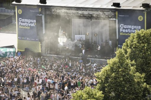 Vier weitere Acts beim Campus Festival Bielefeld