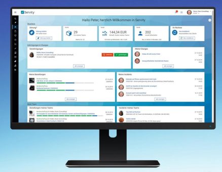 Einzigartige User Experience im Enterprise Service Management: DCON launcht Servity V4.0