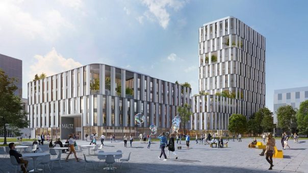 Expertengremium lobt Architektur der neuen Landmark-Immobilie Optineo im Werksviertel