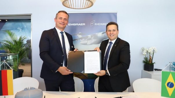 Embraer und Rheinmetall diskutieren über ein neues C-390 Training Center in Europa