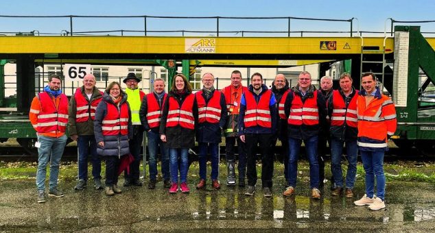 Treffen der ERFA Gleisanschluss-Gruppe Bayern bei der ARS Altmann AG in Wolnzach