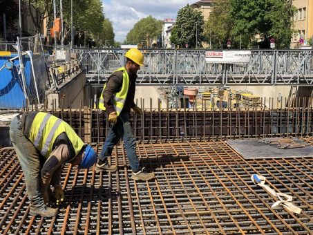 Heute kommt der letzte Betondeckel auf den Tunnel Kriegsstraße