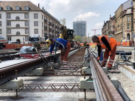 Mit Hochdruck wird am letzten Tunnelblock gearbeitet