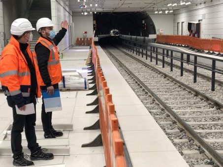 Probebetrieb beginnt bald beim Stadtbahn- und Straßenbahntunnel