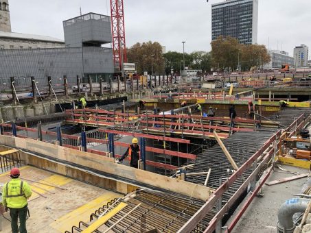 Vom Erdaushub bis zum Straßenbau im Tunnel