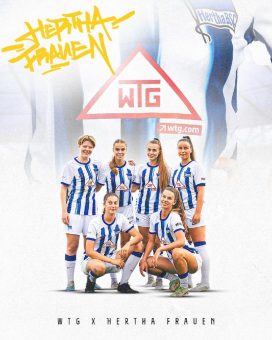 WTG bleibt Hauptpartner der Hertha BSC Frauen