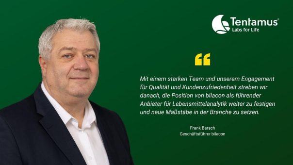 Frank Barsch übernimmt die Geschäftsführerposition bei der bilacon GmbH