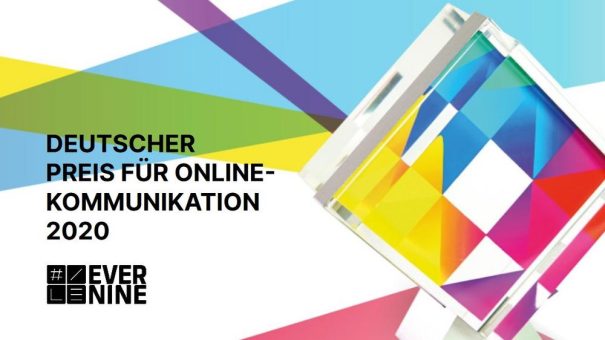 DPOK – Evernine gewinnt Deutschen Preis für Onlinekommunikation 2020