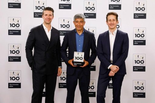 Ranga Yogeshwar ehrt Transline für herausragende Innovationsleistungen mit dem TOP 100-Award