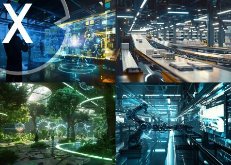 Eine integrierte Zukunft für die City, Factory, Logistics und das Industrial Metaverse und mehr – Die Bausteine des Metaversums