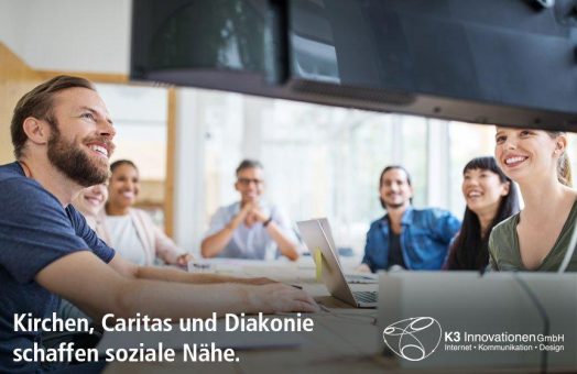 Kirchen, Caritas und Diakonie schaffen soziale Nähe – digital, sicher und datenschutzkonform