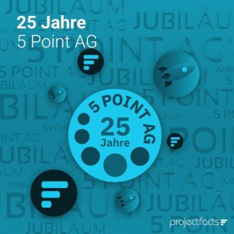 25-jähriges Jubiläum der 5 POINT AG