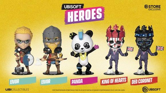 Ubisoft Heroes: Series 2 der Brandneuen Chibi-Figuren und einzigartige Kollaboration mit Baccarat angekündigt