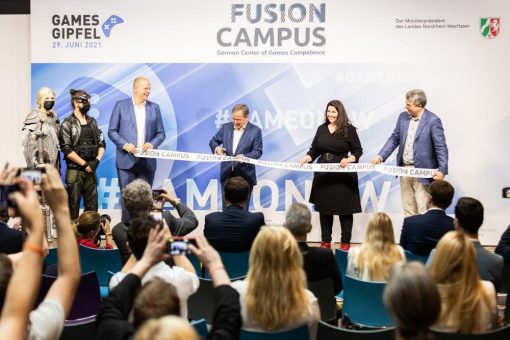 Ministerpräsident Armin Laschet eröffnet in Düsseldorf den „Fusion Campus“