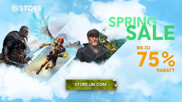 Ubisoft Spring Sale mit bis zu 75 % Rabatt gestartet