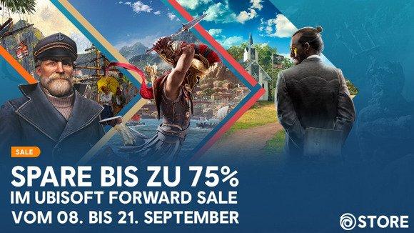 Ubisoft Forward Sale mit bis zu 75 Prozent Rabatt