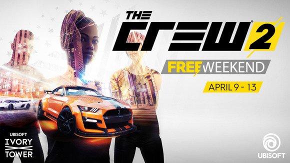 THE CREW 2® – FREE WEEKEND  vom 9. bis zum 13. April